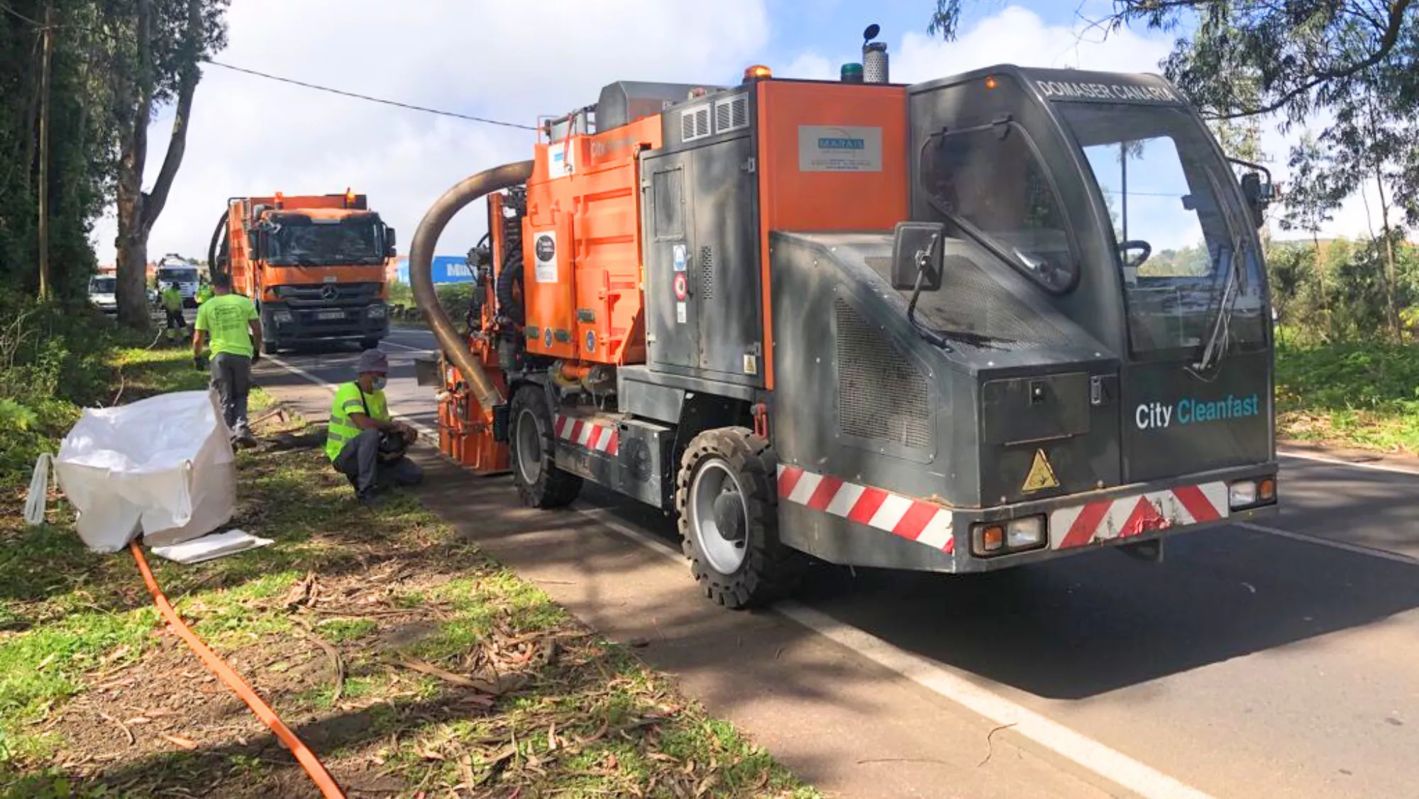 Obras del anillo insular de telecomunicaciones. / CABILDO DE TENERIFE-ARCHIVO