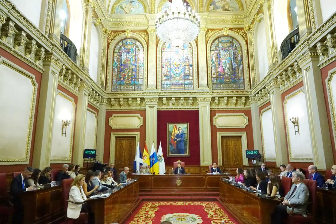 El Pleno de Santa Cruz de Tenerife. / AYUNTAMIENTO DE SANTA CRUZ DE TENERIFE