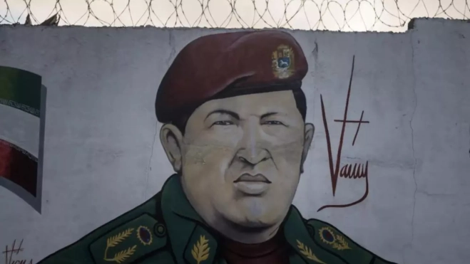 Un dibujo de Hugo Chávez / EFE