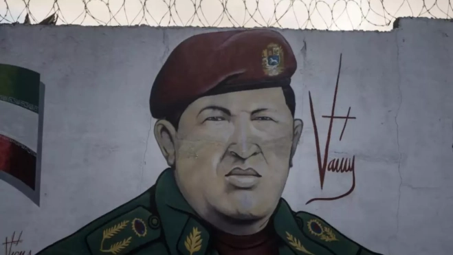 Un dibujo de Hugo Chávez / EFE Un dibujo de Hugo Chávez / EFE