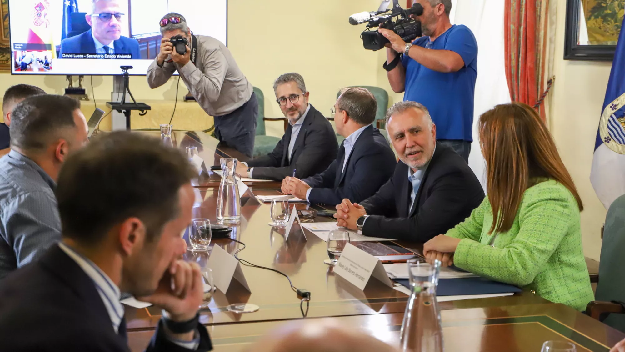 Comisión Mixta sobre La Palma / EFE