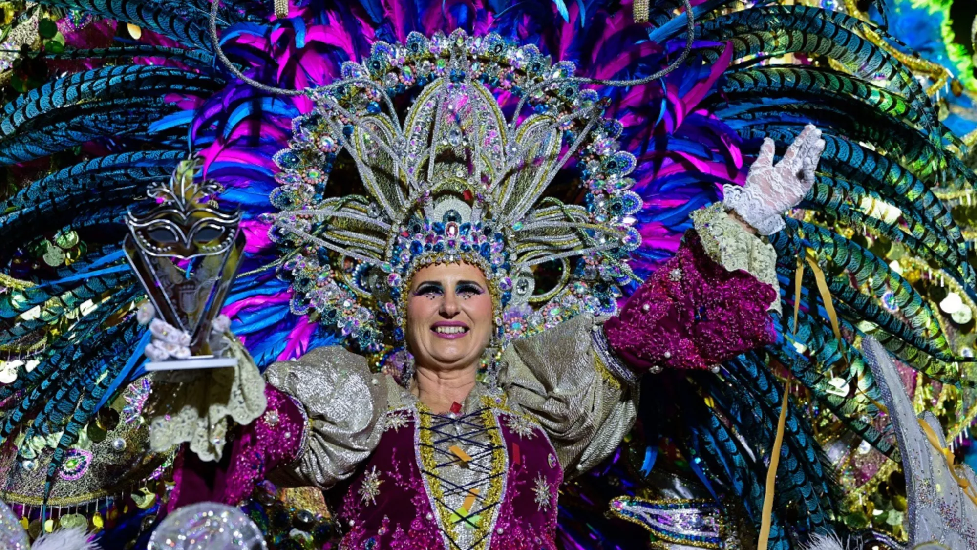 Eva Costa Santiago, Gran Dama del Carnaval / AYUNTAMIENTO LAS PALMAS GRAN CANARIA