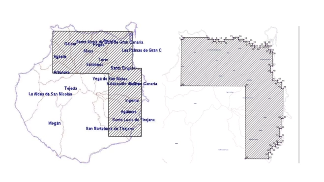 Comparativa de las cuadrículas mineras declaradas como francas antes y después de la modificación(1)