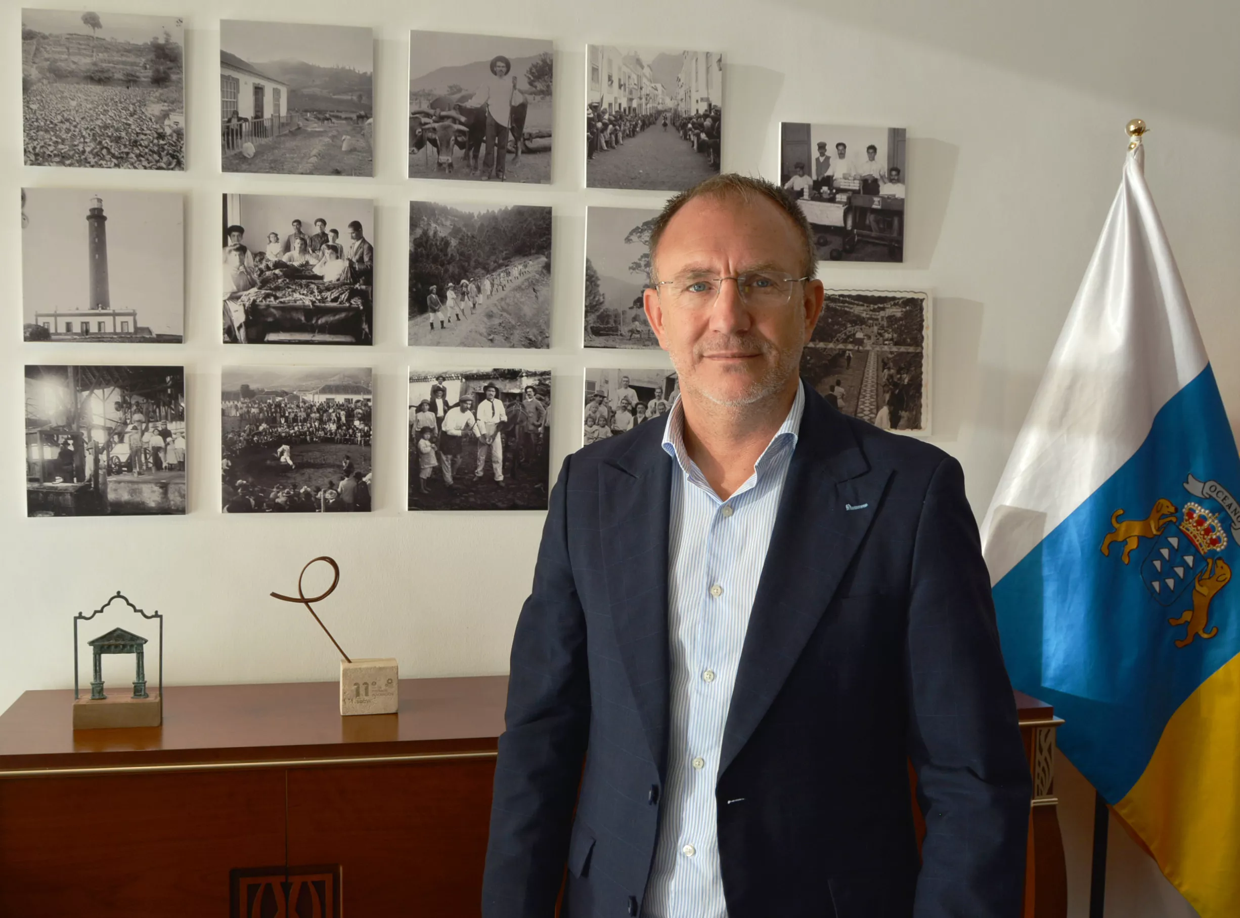 Sergio Rodríguez, presidente del Cabildo de La Palma / CEDIDA Sergio Rodríguez, presidente del Cabildo de La Palma / CEDIDA
