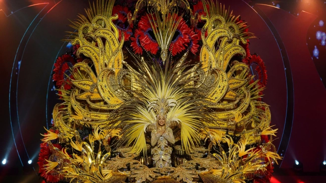 Ankirian Idariana Marcano Cartagena, segunda dama. / EFE - RAMÓN DE LA ROCHA