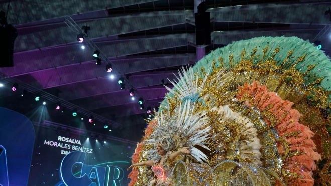  Rosalva Morales Benítez, cuarta dama de honor. / EFE - RAMÓN DE LA ROCHA