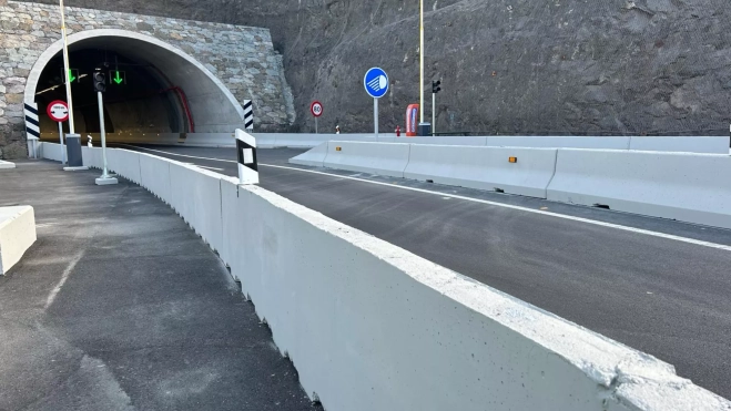 Imagen de la segunda fase de los túneles entre Agaete y El Risco / AH