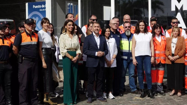 Presentación del Hospital del Carnaval y Puesto de Mando Avanzado / CEDIDA Presentación del Hospital del Carnaval y Puesto de Mando Avanzado / CEDIDA