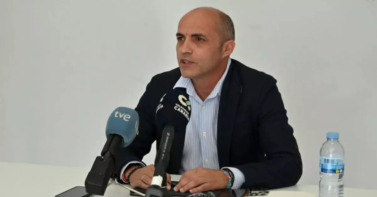 David Cabrera, presidente de Asamblea Herreña / EFE - GELMERT FINOL