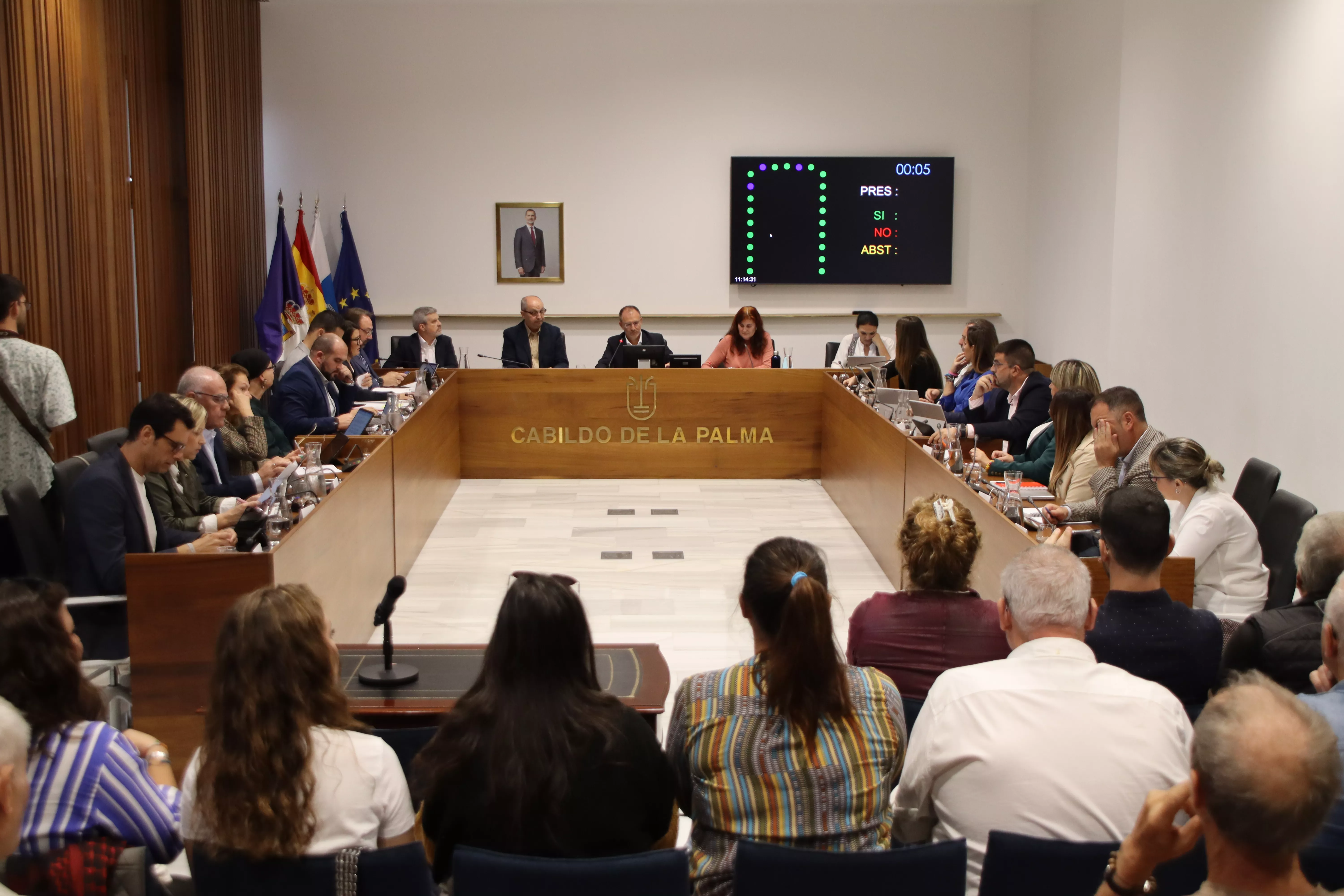 Pleno Ordinario del Cabildo de La Palma / CEDIDA