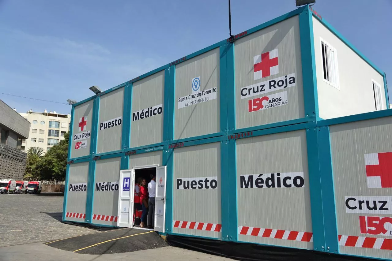 Dispositivo del Hospital del Carnaval. / AYUNTAMIENTO DE SANTA CRUZ DE TENERIFE