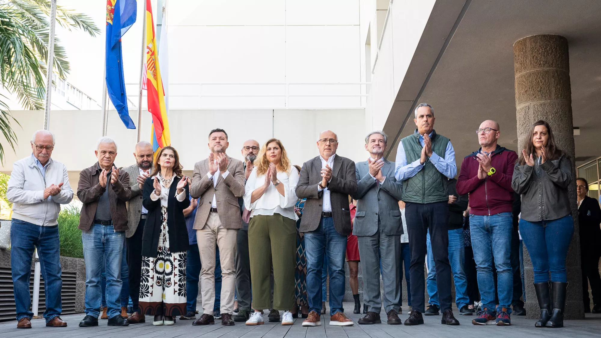 Homenaje a los guardias civiles fallecidos / CABILDO DE GRAN CANARIA