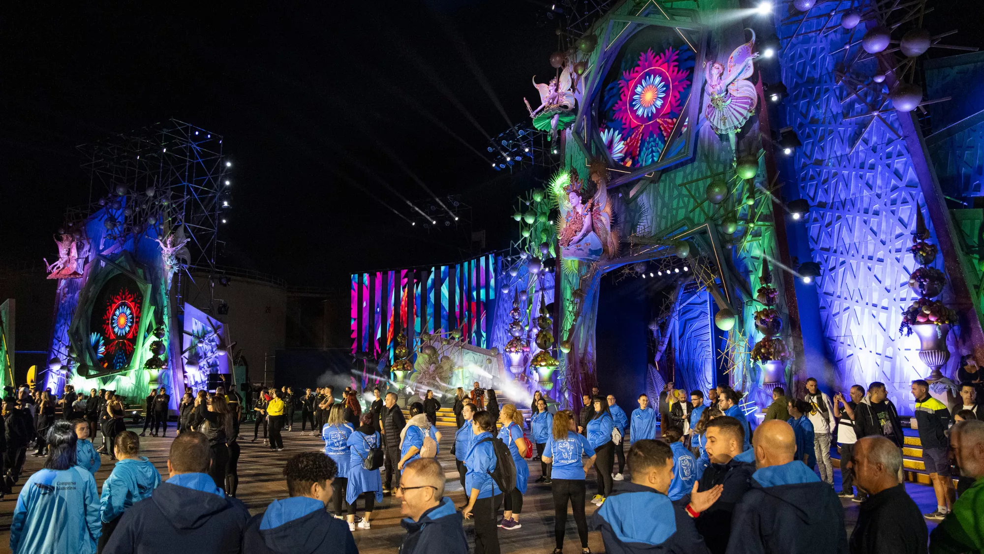 Imagen de ensayos del Carnaval de Las Palmas de Gran Canaria 2024 / LPA CARNAVAL