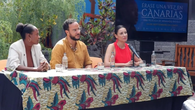 Armando Ravelo presenta su última película / EFE - ELVIRA URQUIJO A.