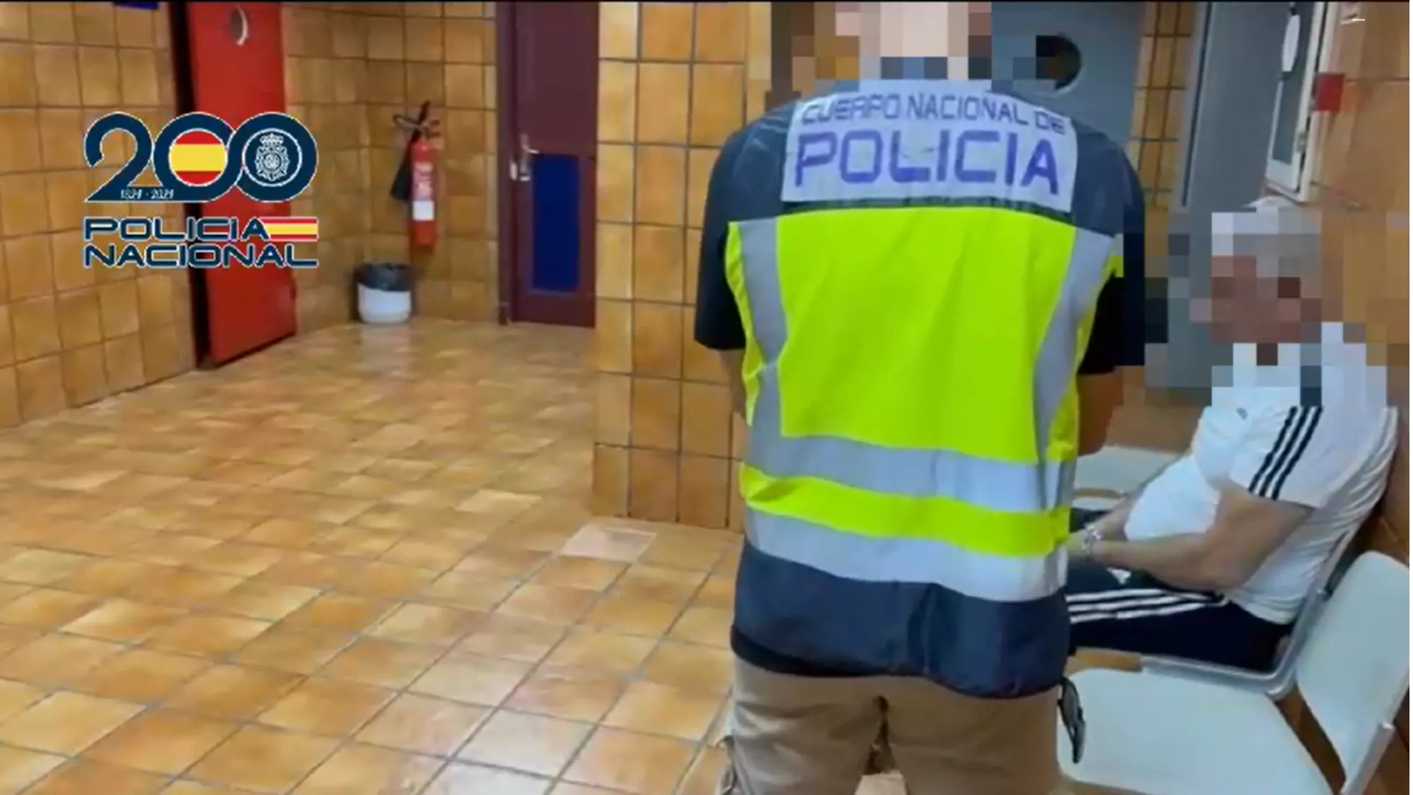 El hombre detenido como supuesto autor de un atraco. / POLICÍA NACIONAL