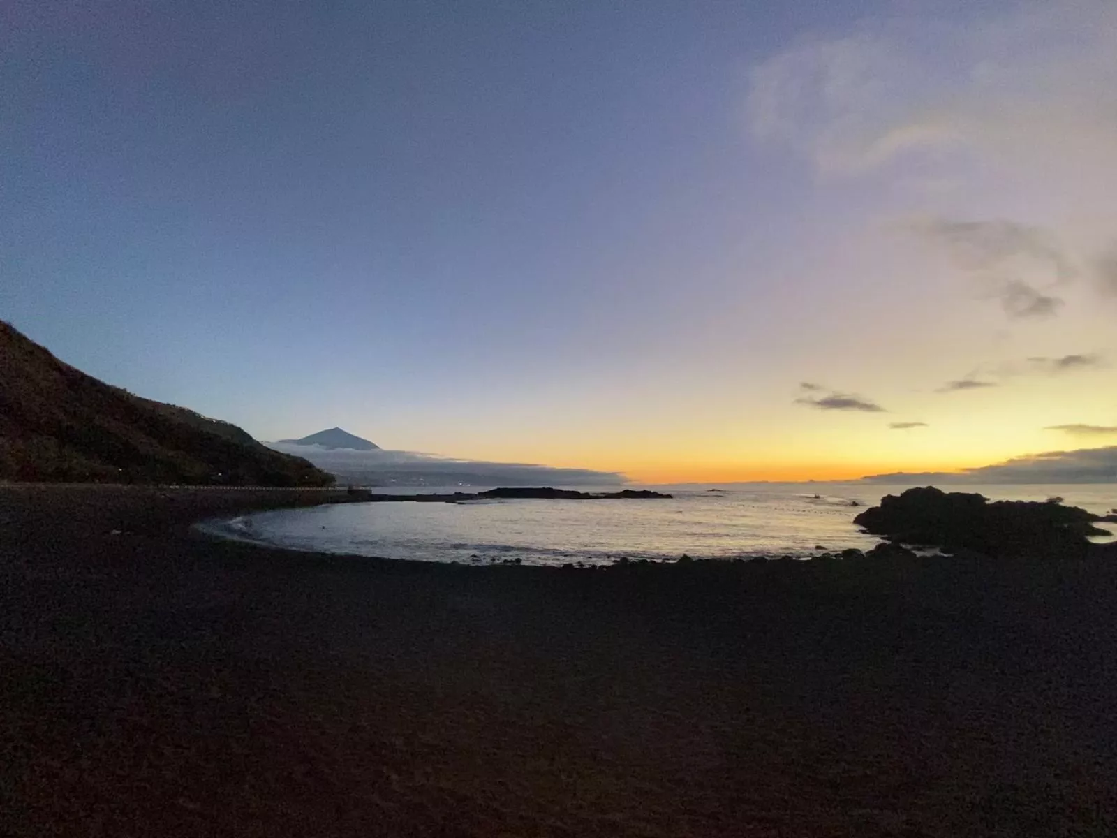 Playa de la Arena en Mesa del Mar, Tenerife, Canarias. / ATLÁNTICO HOY - ALBA MARICHAL