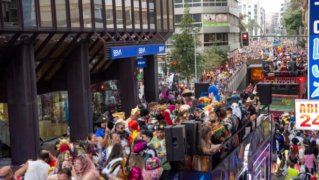 Imagen de la Gran Cabalgata del Carnaval de Las Palmas de Gran Canaria 2024 / AYUNTAMIENTO DE LAS PALMAS