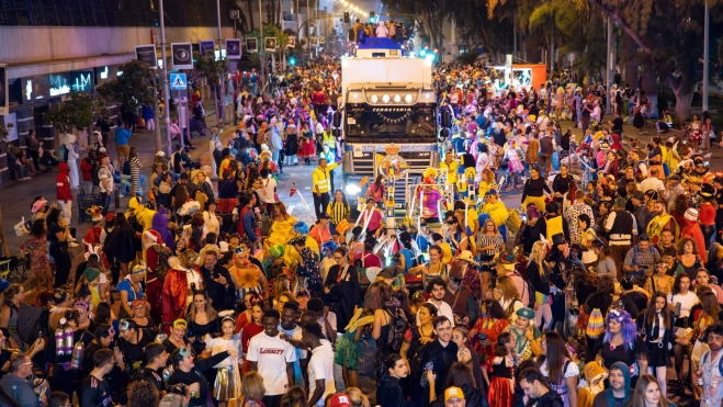 Imagen de la Gran Cabalgata del Carnaval de Las Palmas de Gran Canaria 2024 / AYUNTAMIENTO DE LAS PALMAS 