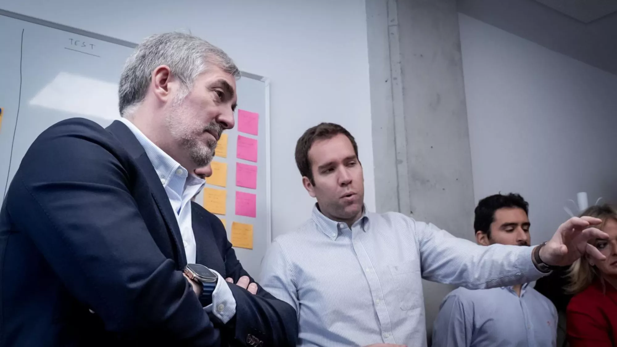 Fernando Clavijo y Raúl Guerra en la ULPGC / PRESIDENCIA