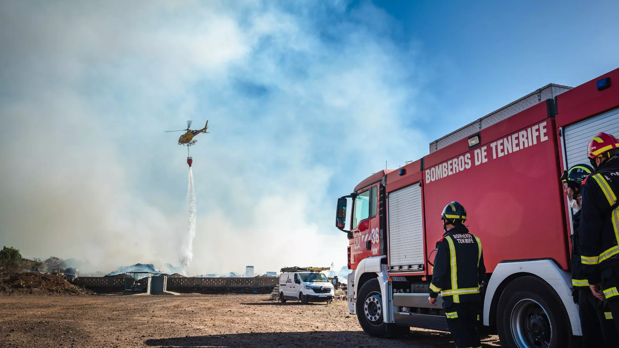Bomberos de Tenerife./ BOMBEROS DE TENERIFE