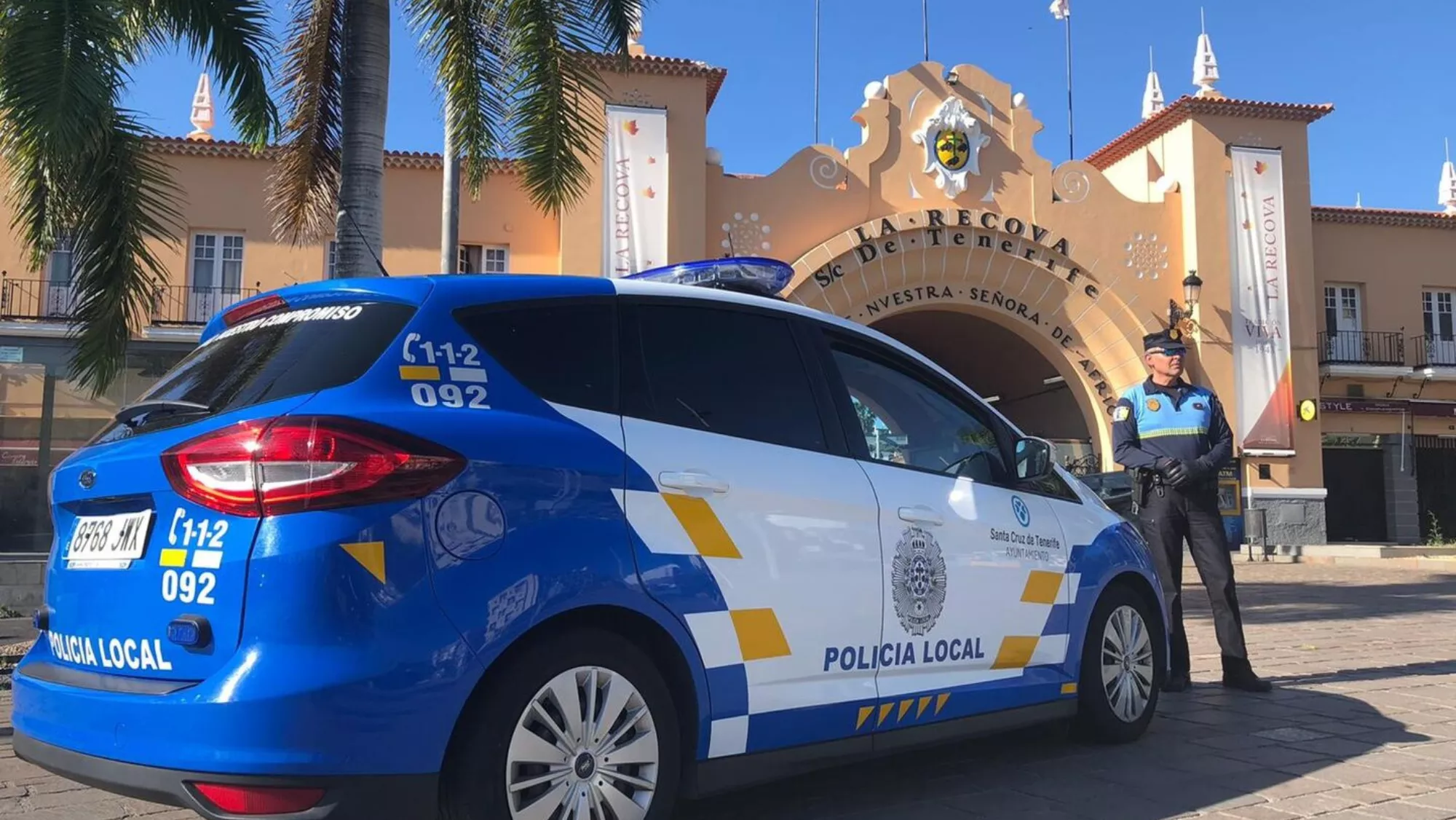 Policía Local de Santa Cruz de Tenerife./ CEDIDA