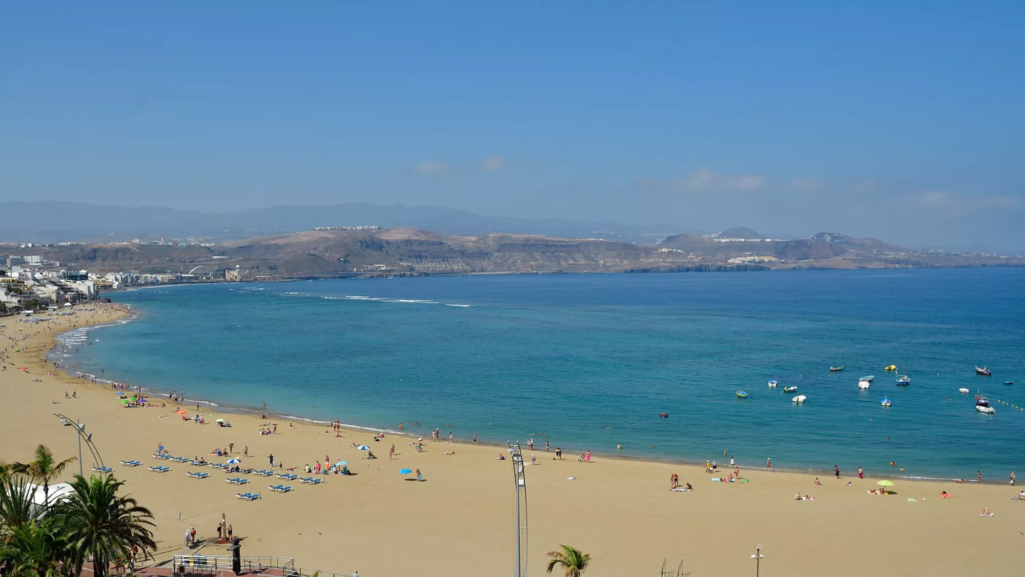 Imagen de la Playa de Las Canteras, en Las Palmas de Gran Canaria  AYUNTAMIENTO DE LAS PALMAS DE GRAN CANARIA