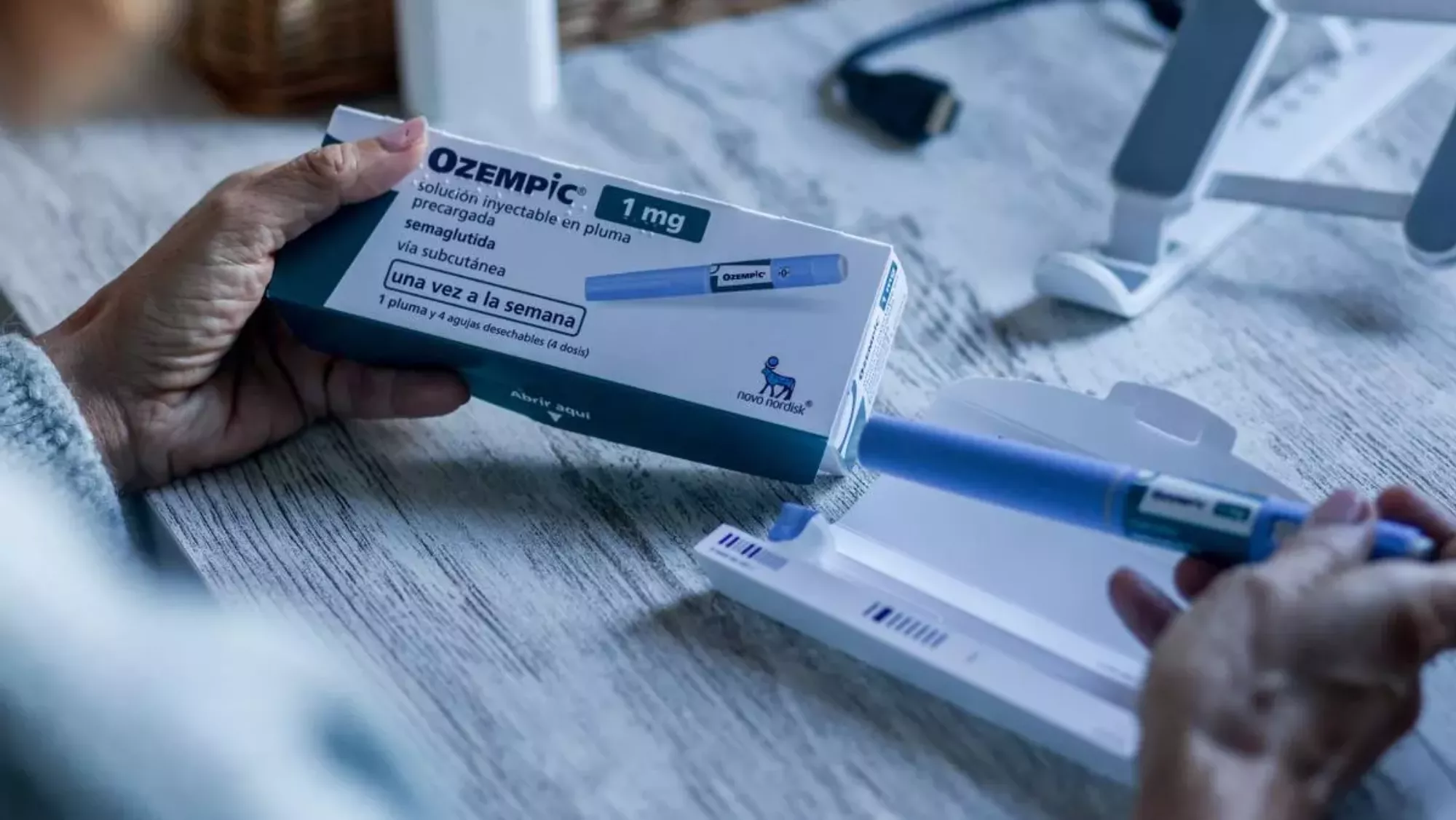 Imagen de un paciente con el medicamento Ozempic / EUROPA PRESS