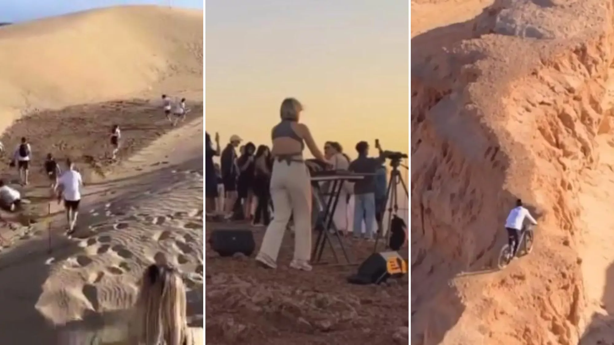 Imágenes de los últimos atentados medioambientales en espacios protegidos de Canarias / MONTAJE AH