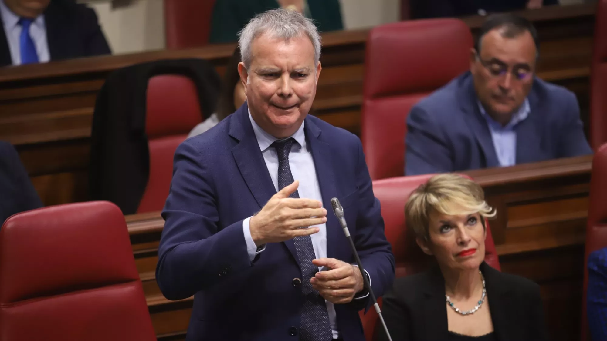 Sebastián Franquis en el Parlamento de Canarias / PSOE