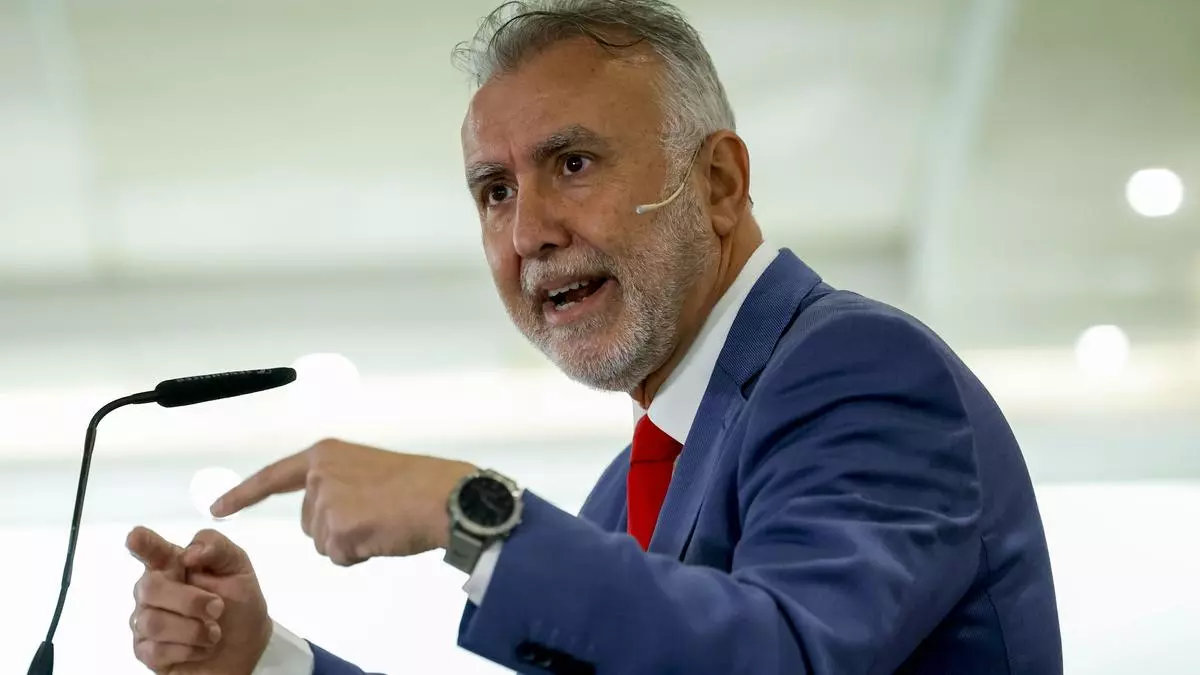 El ministro de Política Territorial y Memoria Democrática, Ángel Víctor Torre / EFE- Mariscal