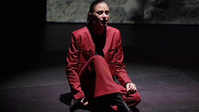 La artista malagueña reencarna al poeta granadino en el último proyecto del cineasta / Carlos SauraCEDIDA