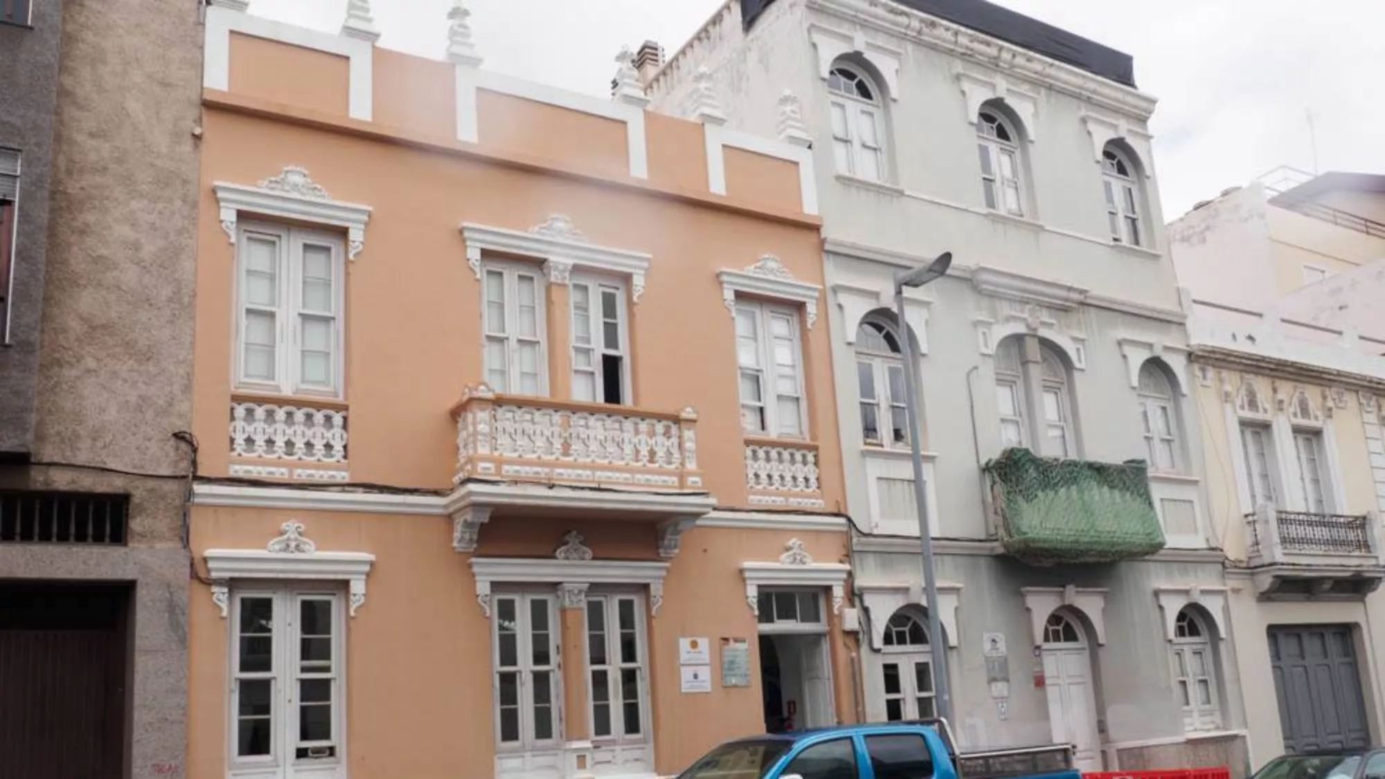 Fachada del edificio sito en calle Horacio Nelson 34 que el Cabildo de Tenerife va a rehabilitar./ GESTOR DE PATRIMONIO CULTURAL