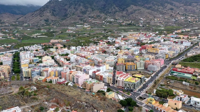 Los Llanos de Aridane, en La Palma. / ARCHIVO