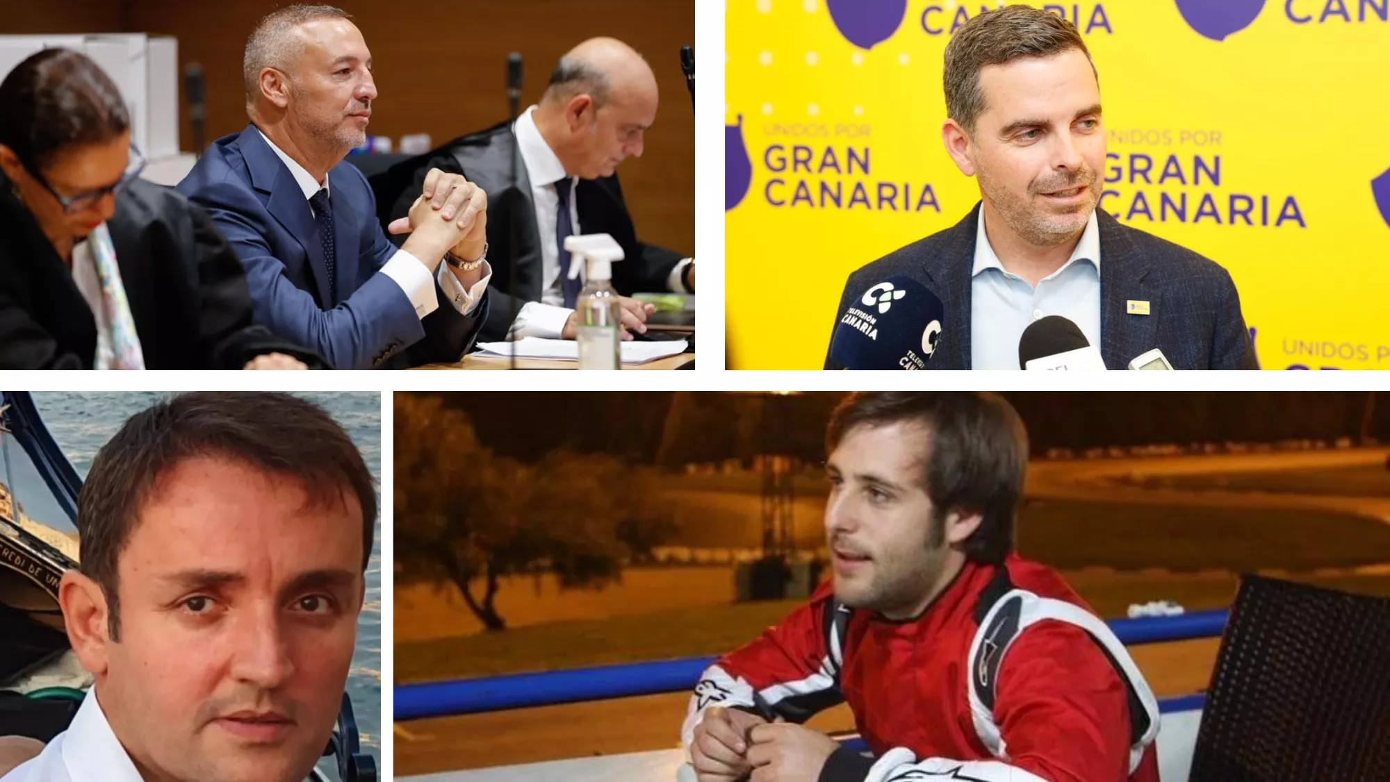 Tres empresarios, un político y un presunto fraude fiscal / MONTAJE AH