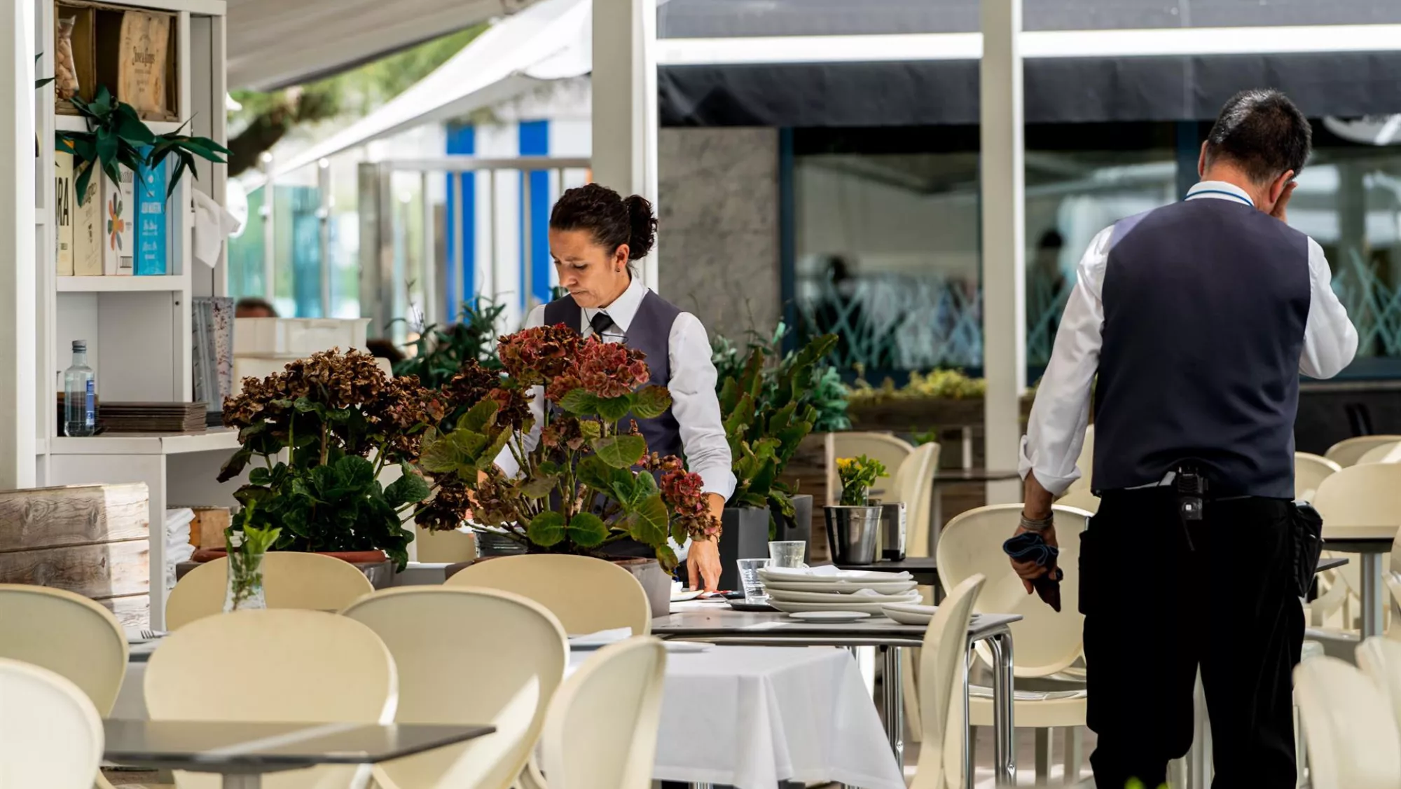 Trabajadores del sector de la hostelería / EFE