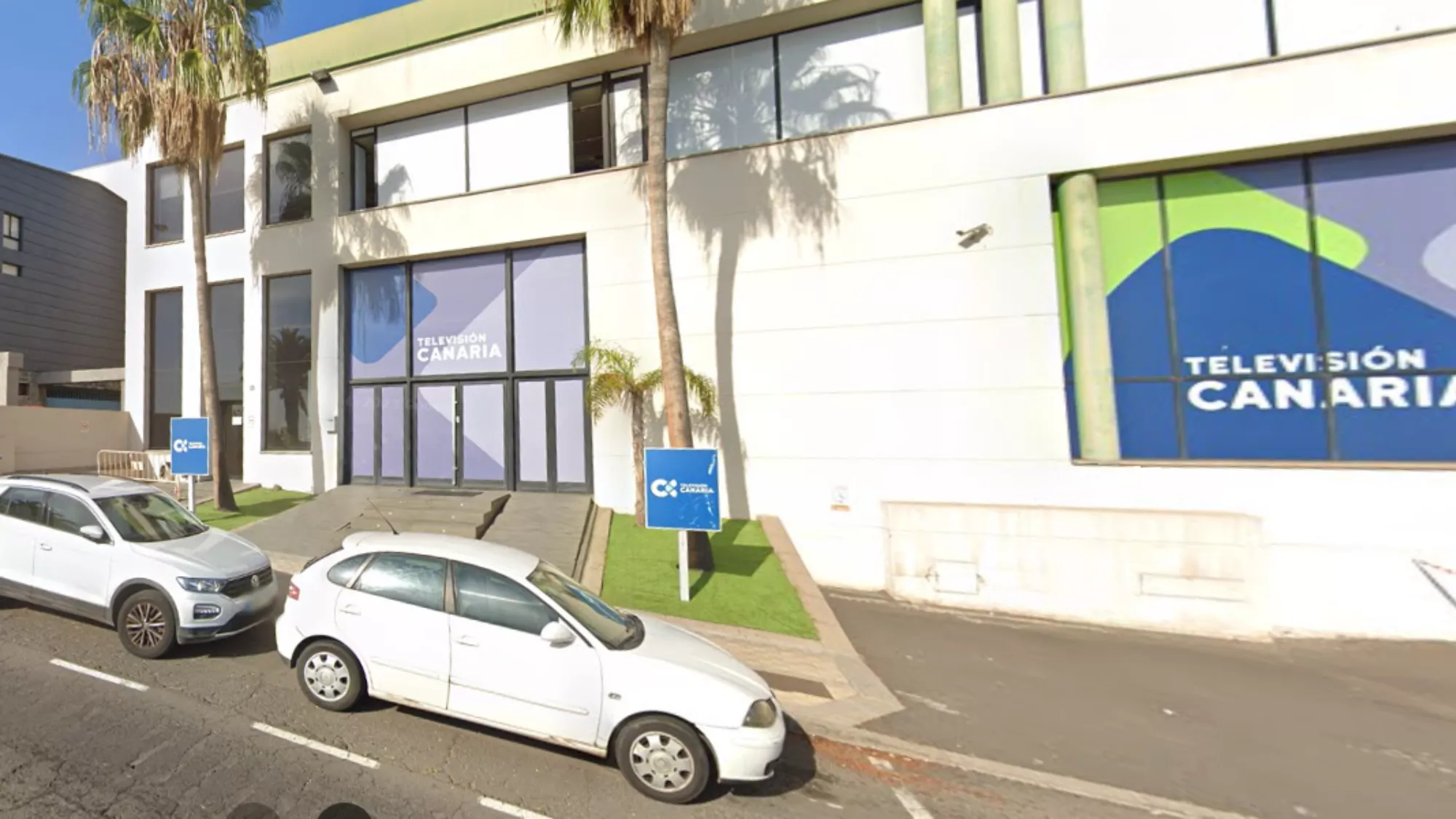 Redacción de Radio Televisión Canaria (RTVC) en Tenerife./ MAPS