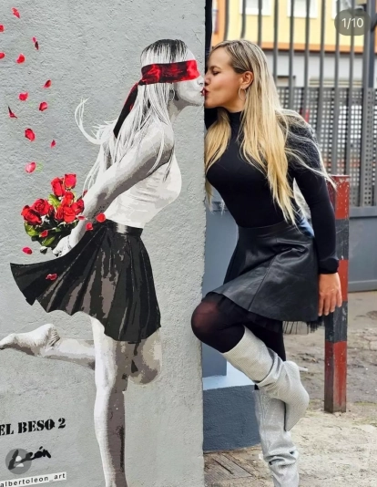 'El beso 2' en La Laguna / ALBERTO LEÓN