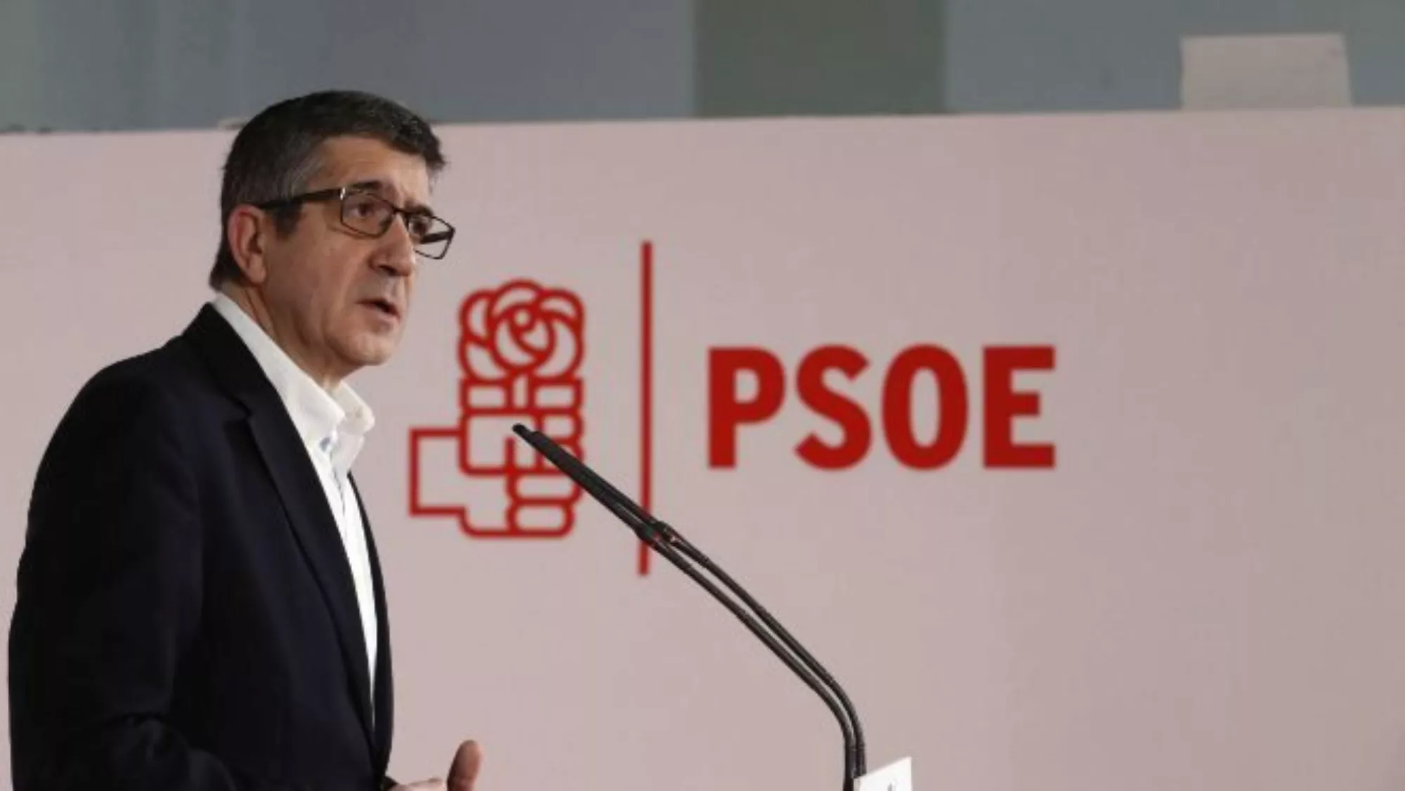 El portavoz del PSOE en el Congreso de los Diputados, Patxi López / EFE
