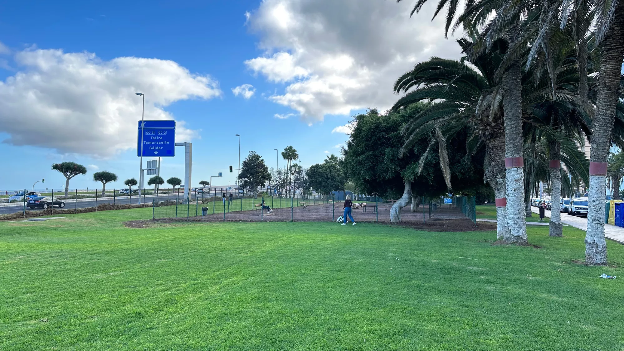 El parque Manolo Millares en la Vega de San José / ATLÁNTICO HOY - MARCOS MORENO