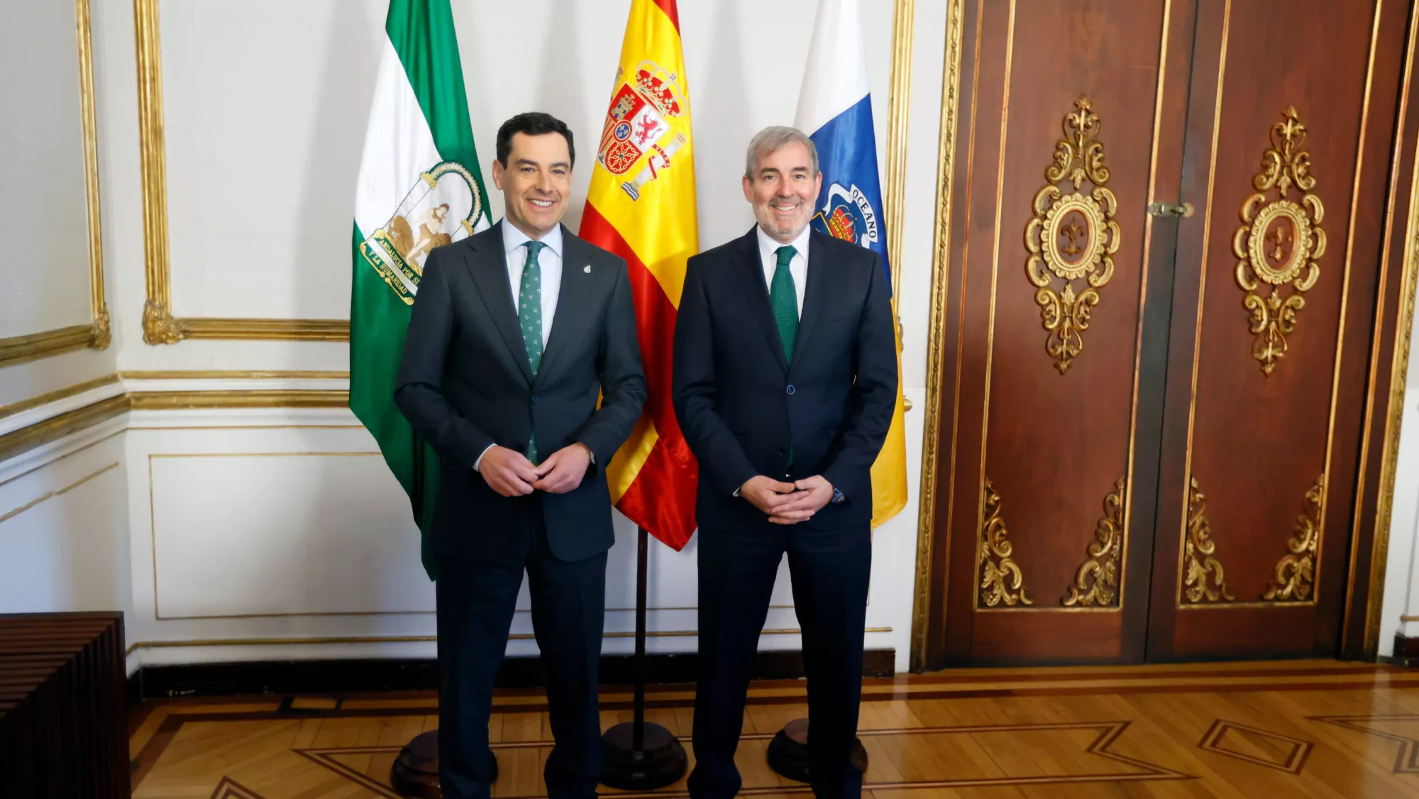 Los presidentes de Andalucía y Canarias reclaman al Gobierno mayor implicación en materia de migración / EFE