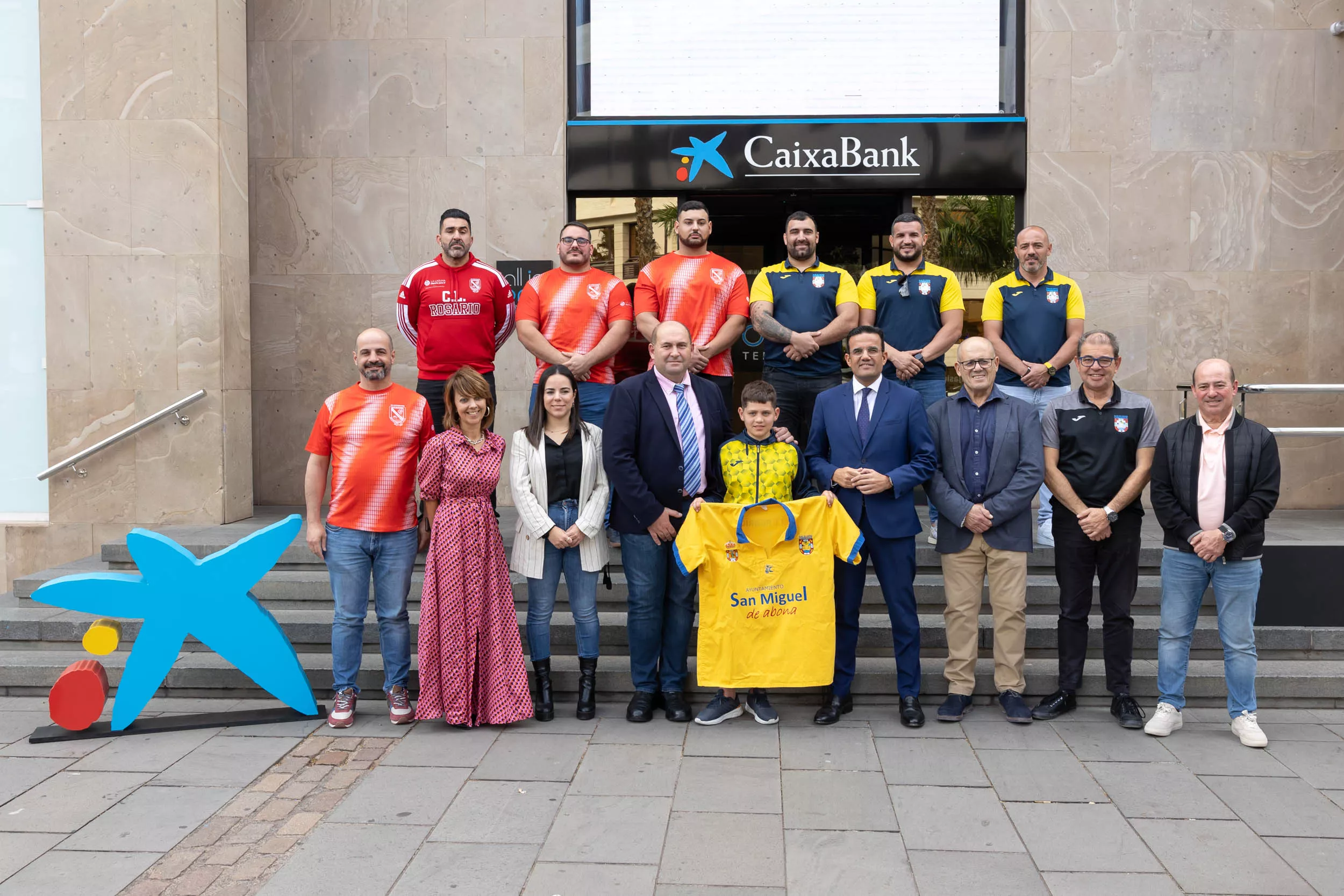 Presentación Final Liga CaixaBank de Primera Categoría de Lucha Canaria./ Presentación Final Liga CaixaBank de Primera Categoría de Lucha Canaria./