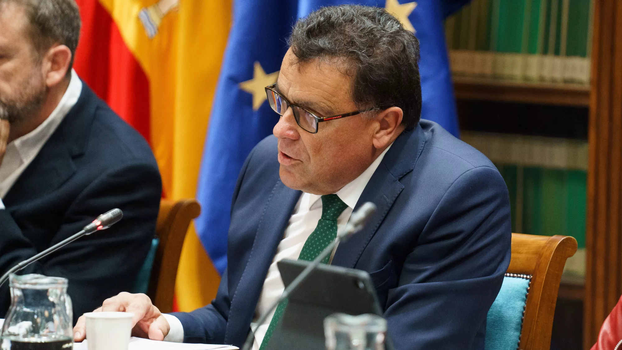 El consejero de Política Territorial, Cohesión Territorial y Aguas del Gobierno de Canarias, Manuel Miranda / EFE - RAMÓN DE LA ROCHA