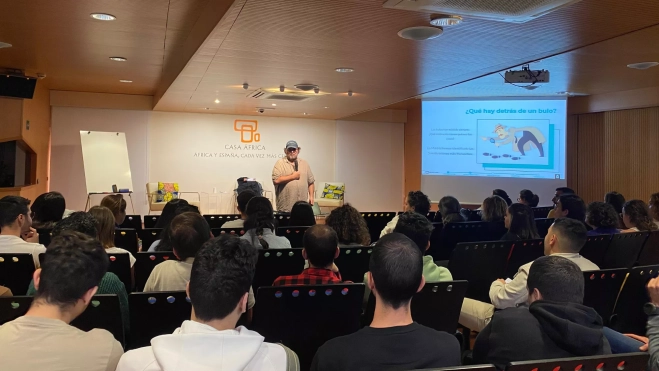 Ponencia de Maldita Educa / ATLÁNTICO HOY - IRENE CARTAYA Ponencia de Maldita Educa / ATLÁNTICO HOY - IRENE CARTAYA