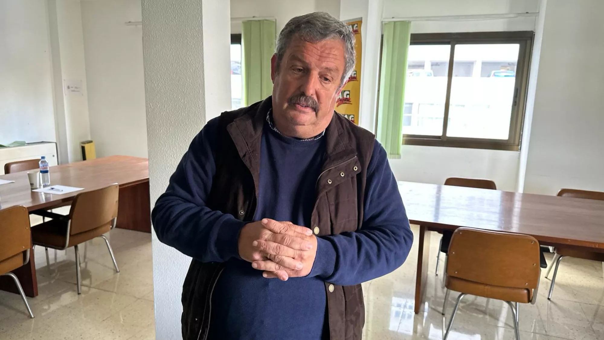 Rafael Hernández, presidente de la Coordinadora de Organizaciones de Agricultores y Ganaderos de Canarias (COAG)/ ATLÁNTICO HOY - MARCOS MORENO