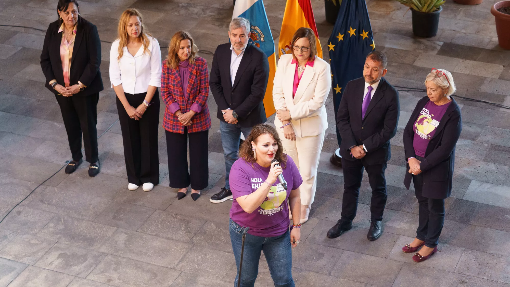 Acto del Día Internacional de la Mujer del Gobierno de Canarias / EFE - RAMÓN DE LA ROCHA