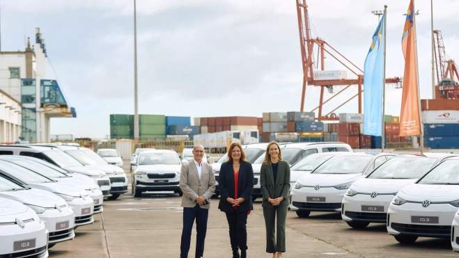 Presentación de los nuevos vehículos eléctricos de la Autoridad Portuaria de Las Palmas / CEDIDA