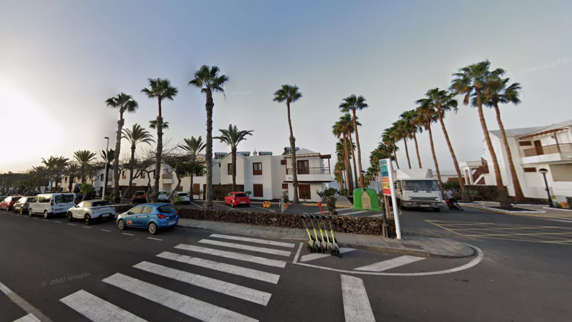 Avenida del Archipiélago, en Lanzarote, donde sucedieron los hechos / GOOGLE MAPS