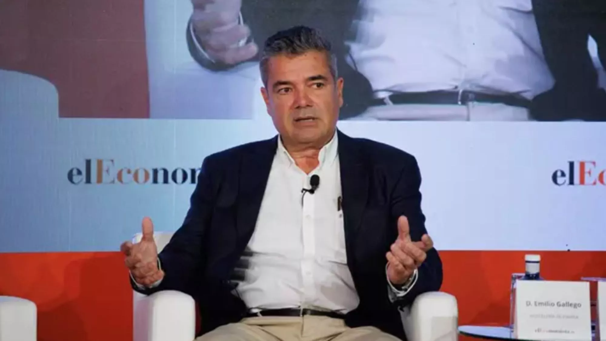 El secretario general de la patronal Hostelería de España, Emilio Gallego Zuazo / EP