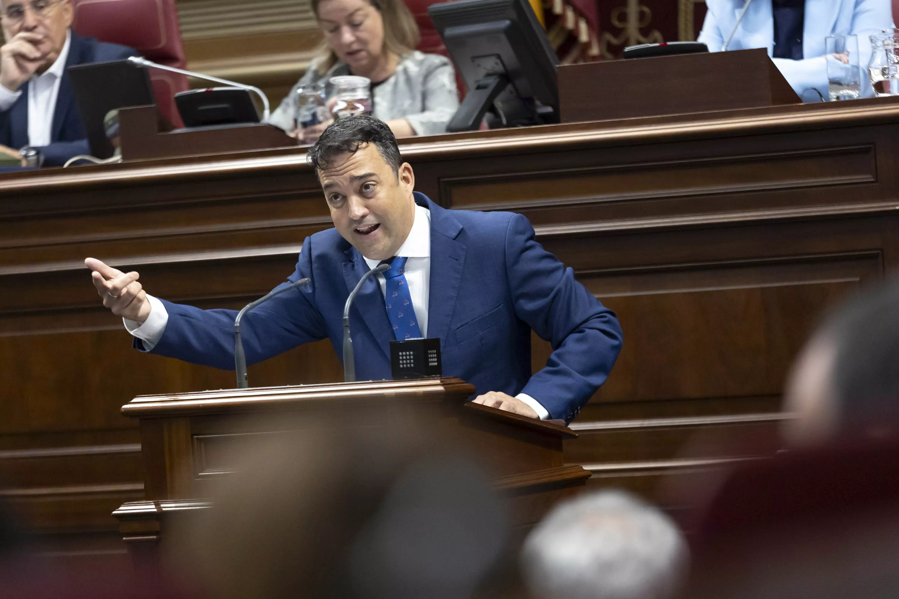 Dimite García Casañas, presidente del PP de El Hierro, tras la marcha de cinco concejales