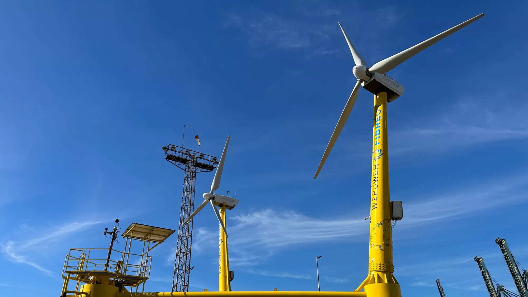 El prototipo del proyecto W2Power para generar energía eólica / ATLÁNTICO HOY - MARCOS MORENO